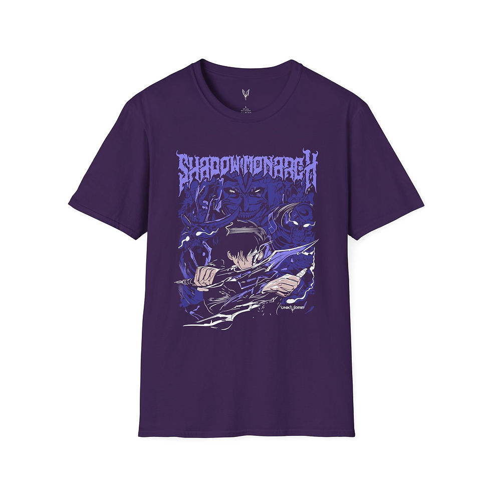 Thumbnail: Shadow Hunter Graphic T-Shirt for Anime Fans