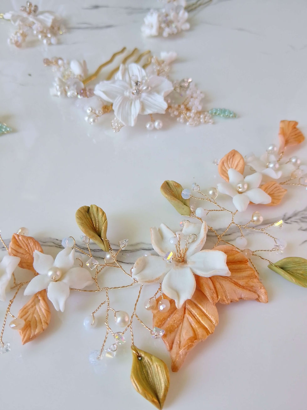 Miniatura: Tocado Jardín de Aurora
