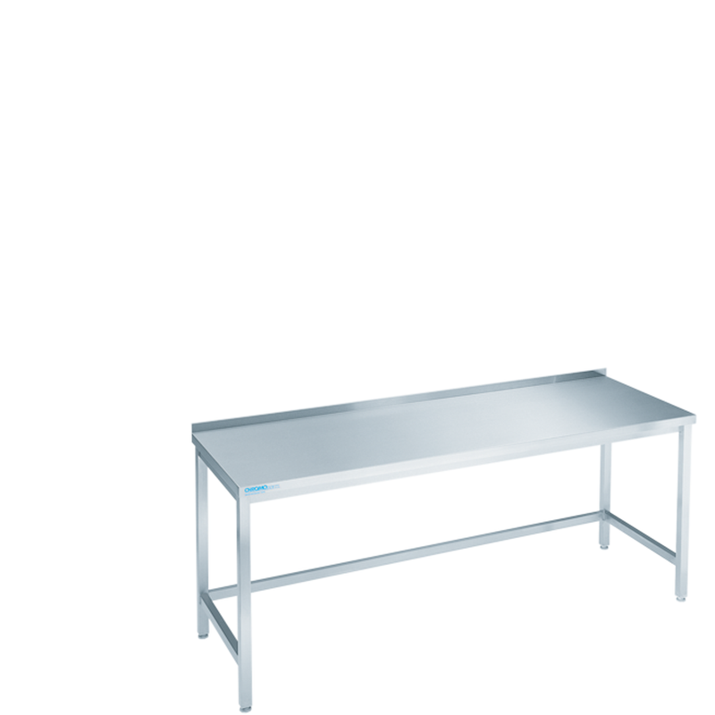 ARBEITSTISCH OFFEN, MIT TISCHPLATTE HINTEN AUF - 1000x600x850/900 mm