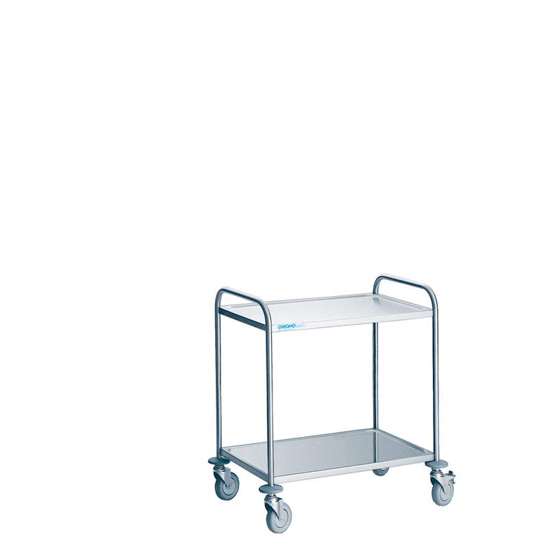 SERVIERWAGEN MIT 2 BORDE - 900x600x950 mm