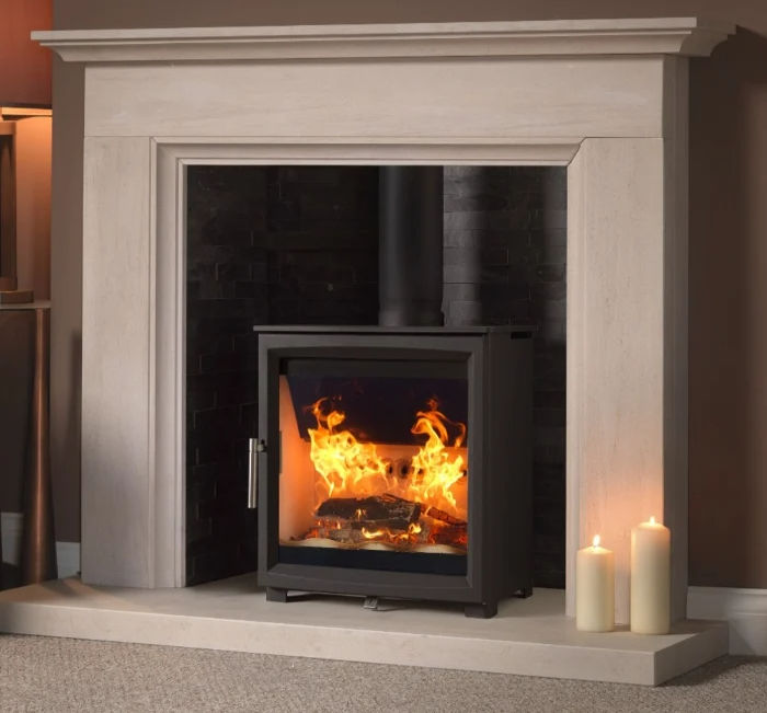 Fireline Woodtec 5kW Wide Wood Burning Stove