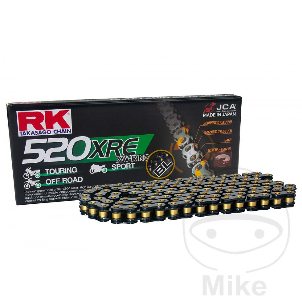Thumbnail: RK 520 (or DID VR) X-Ring Chain (Gold)