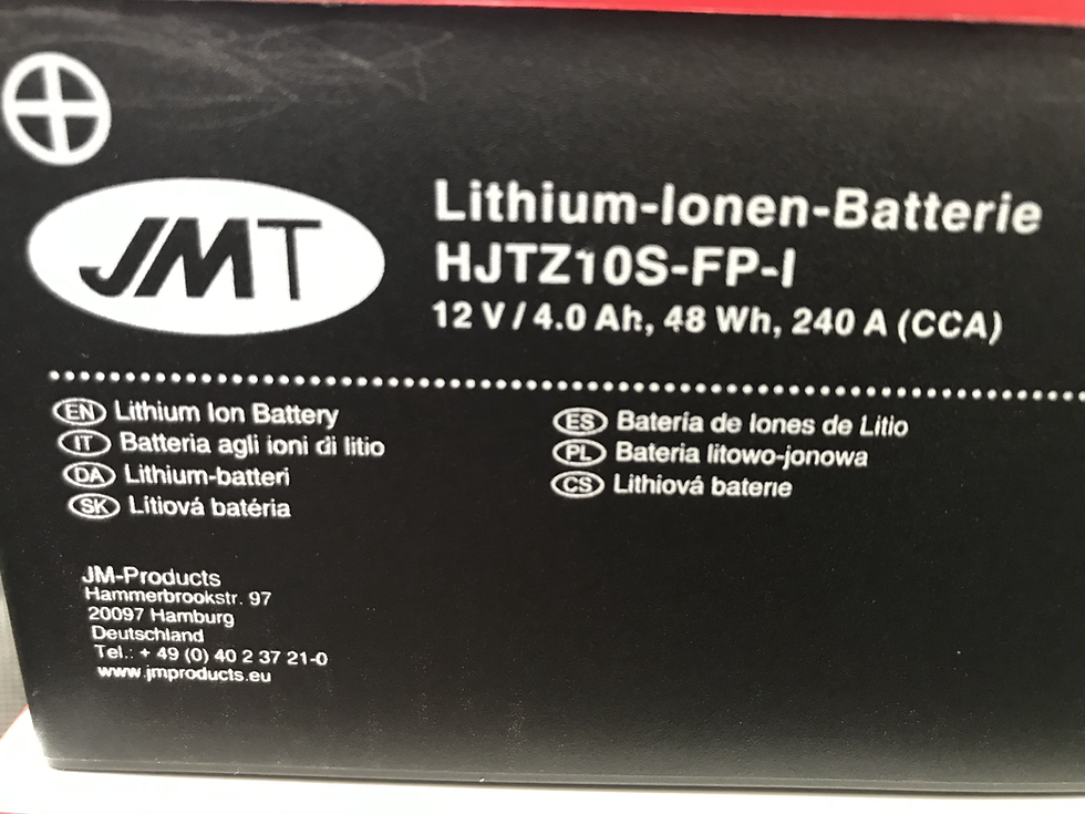 Thumbnail: JMT Lightweight Lithium-ion Battery (KTM690/Husqvarna 701)