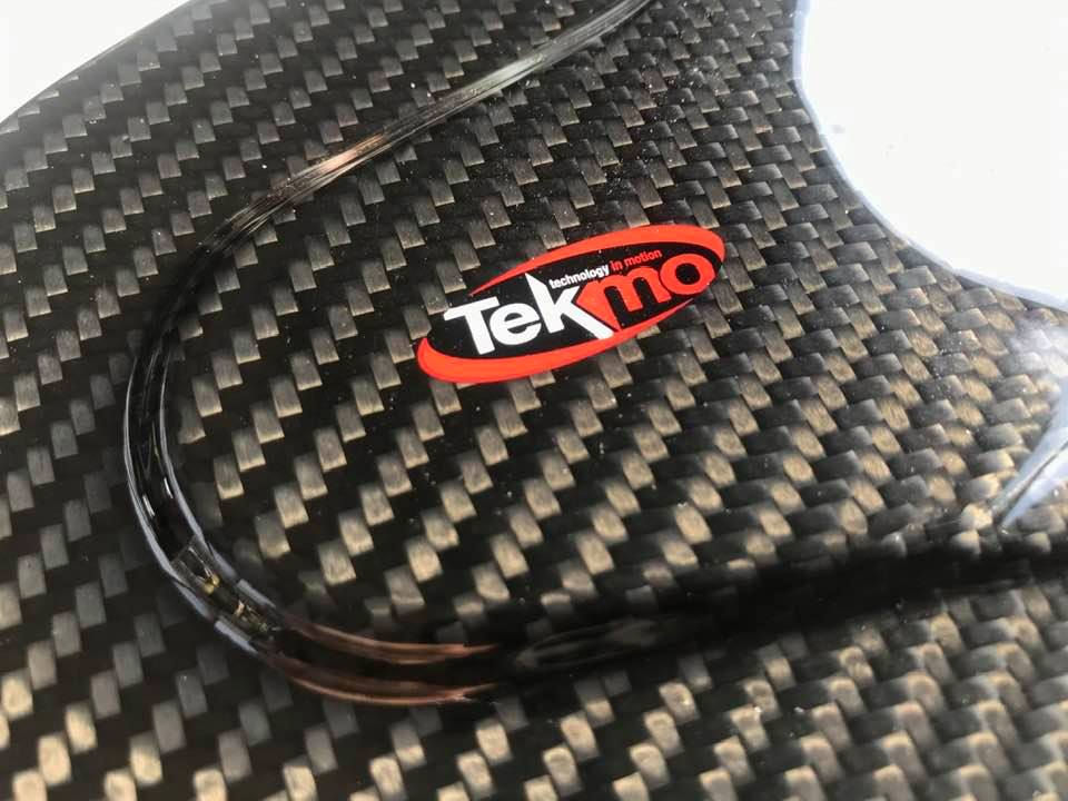 Thumbnail: 790/890 KTM Carbon Sprocket Cover by Tekmo Racing