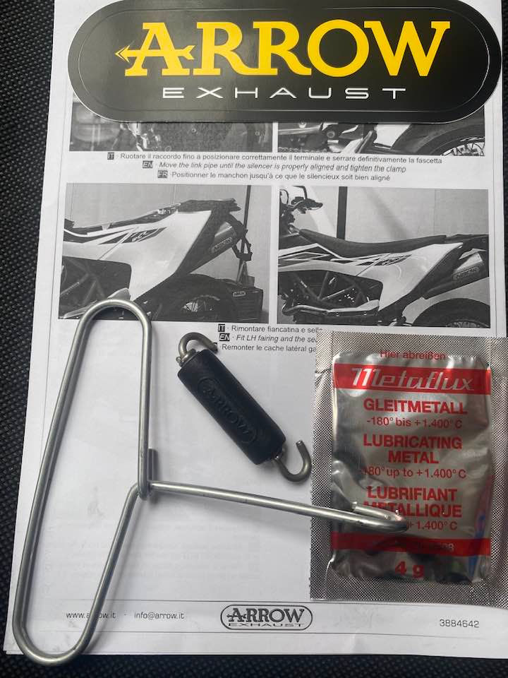 Thumbnail: Arrow Race cat Delete Link Pipe KTM690/GasGas 700