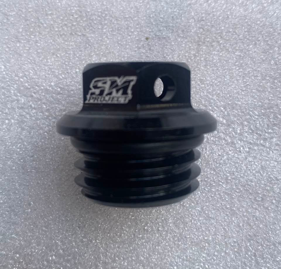 Thumbnail: KTM690/Husqvarna 701/GasGas 700 Anodised Drilled Oil Filler Cap (SM Project)