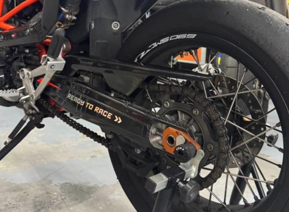 Thumbnail: Tekmo Racing Carbon Chain Guard KTM690/GasGas700