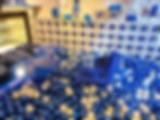 blue ball pit of smile dessert