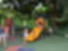 outdoor playground of huber's bistro