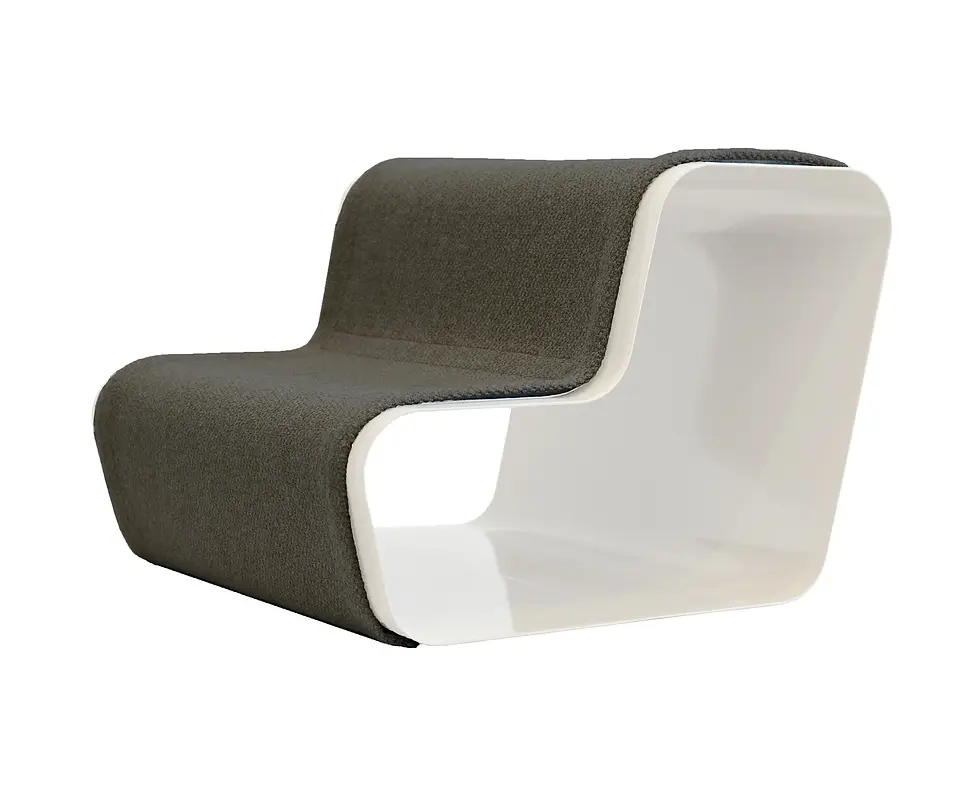 Miniaturbild: dogBeam 2 Stufen - Stahl pulverbeschichtet weiß