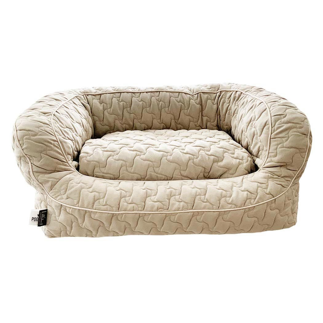 LUXUSLOUNGER SUNNY QUILT BEIGE /GR.S