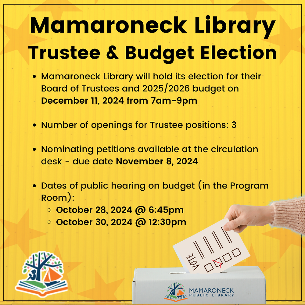 Library Budget Vote Library Presents Draft Budget