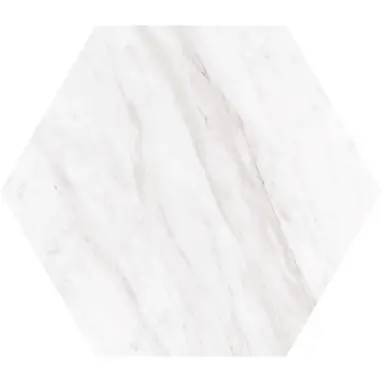 Daltile Glazed Porcelain Floor Tile Timeless White Matte 8 in.