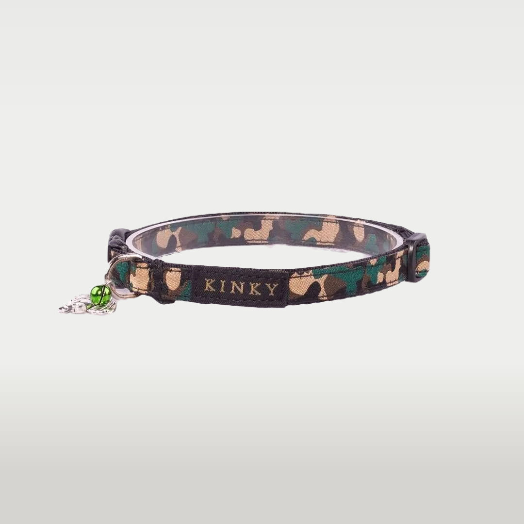 HALSBAND MINI PUPPY / CAMO GRÜN