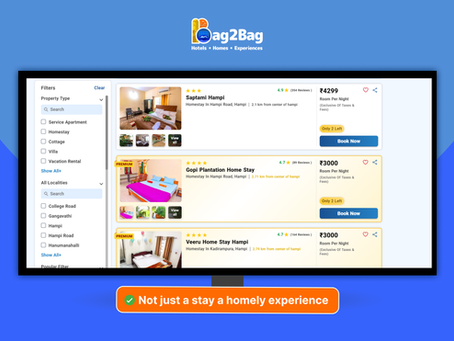 Homestay Booking Made Easy: Why Bag2Bag is the Only App You’ll Ever Need for Authentic Stays