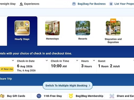 Hotel Booking Apps with Hourly Hotels Under ₹999 in Visakhapatnam