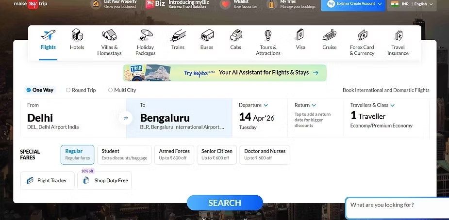 MakeMyTrip