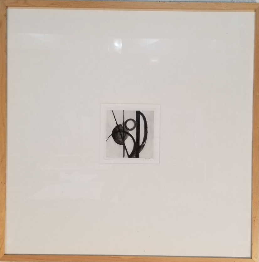 33" x 33" Framed Print under Glass