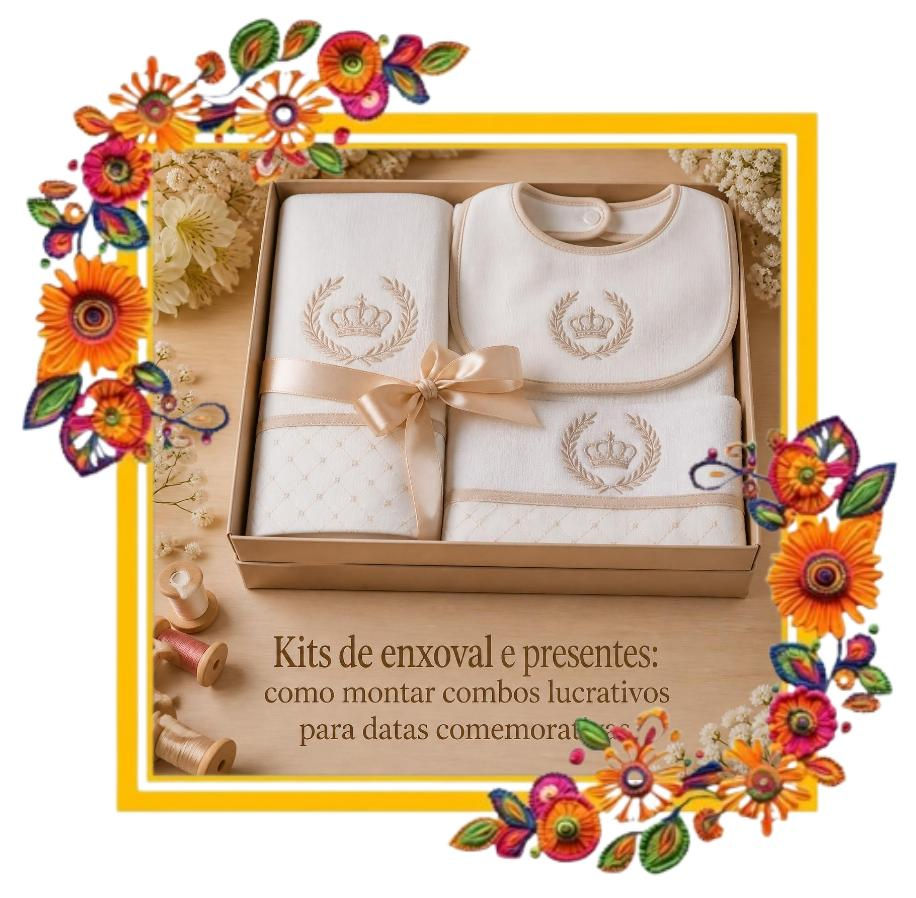 Kits de enxoval e presentes: como montar combos lucrativos para datas comemorativas