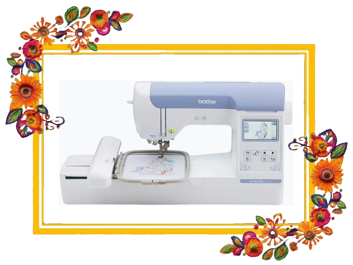 máquina de bordar brother pe810
