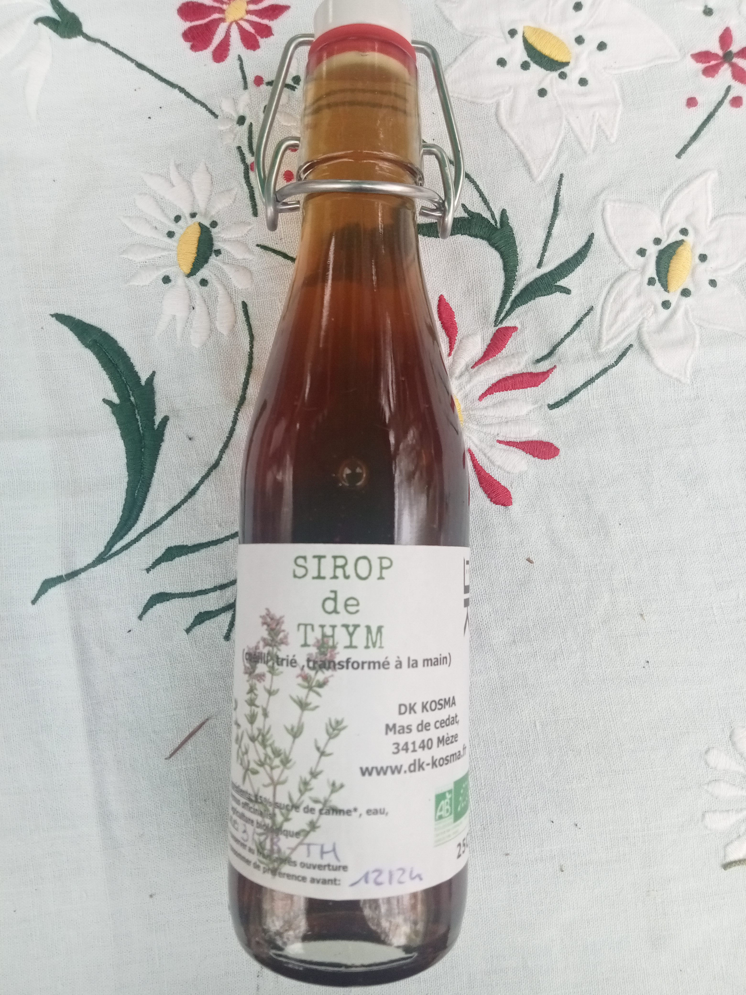 Sirop de Thym