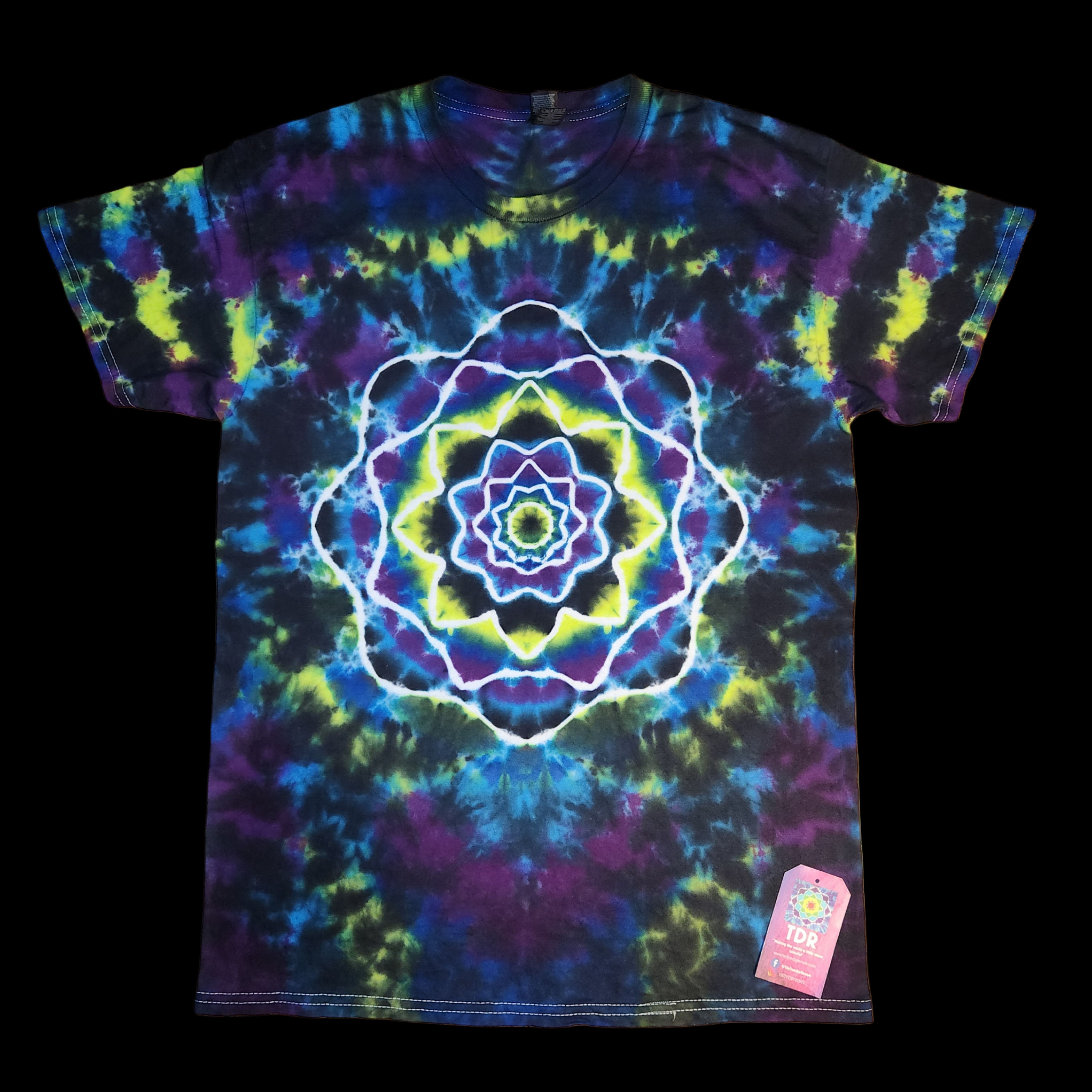 Lime Mandala T-shirt- Medium 