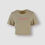 Miniatura: Maglia Cropped Donna (Olive)