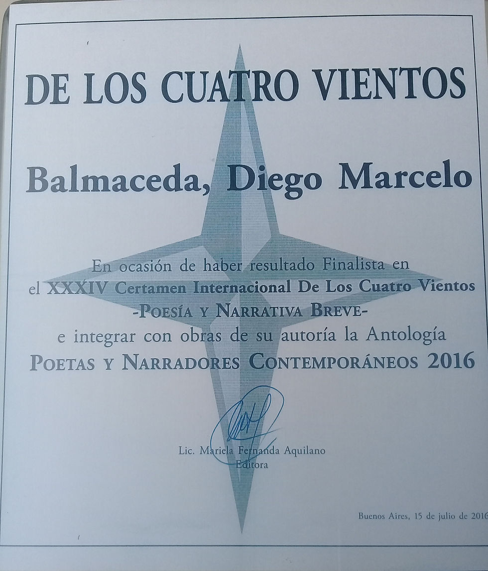 Premio Narrativa Breve Contemporánea