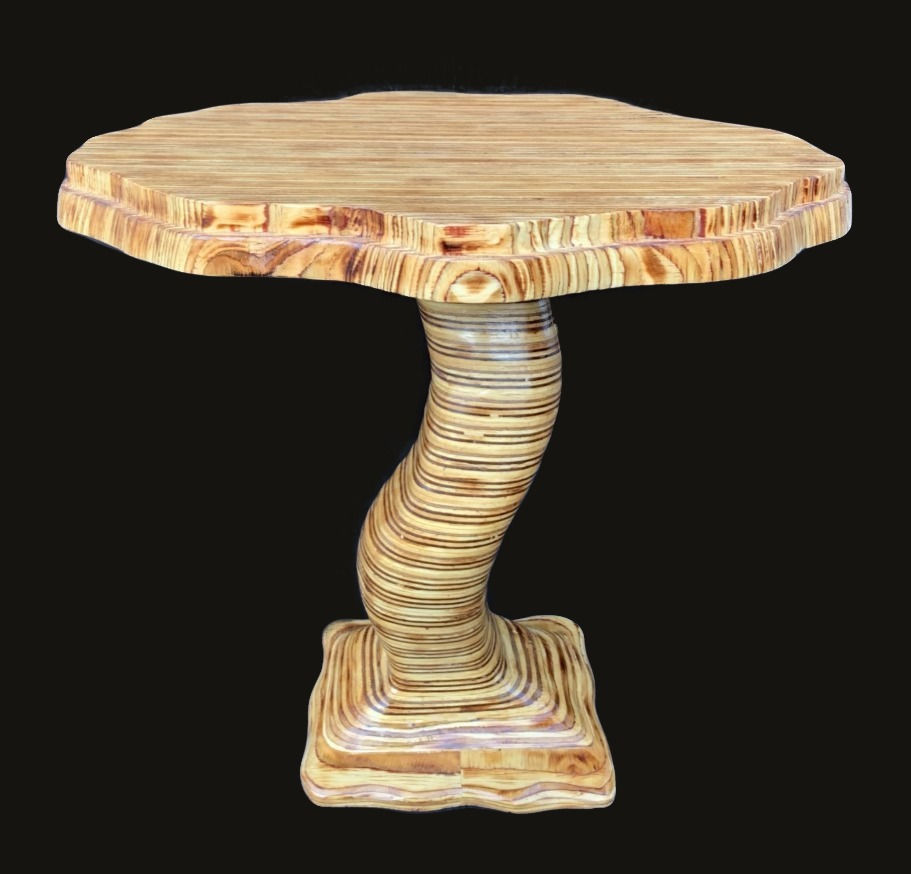Sculped coffee table