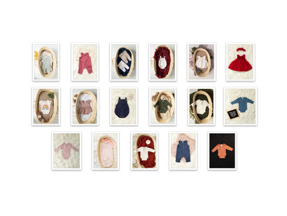 Newborn Outfits: Size 00 3-6 months