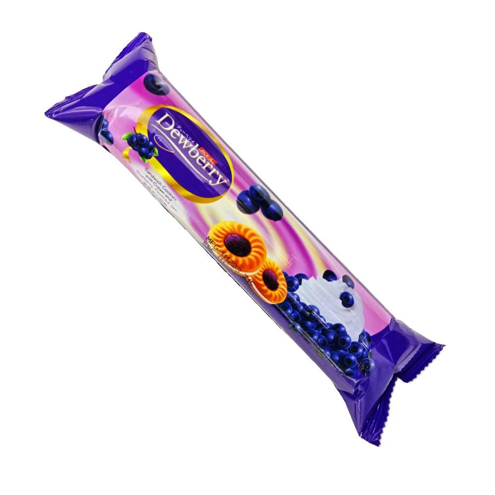 DEWBERRY Sandwich Cookies Blueberry Flavoured Jam | 250g