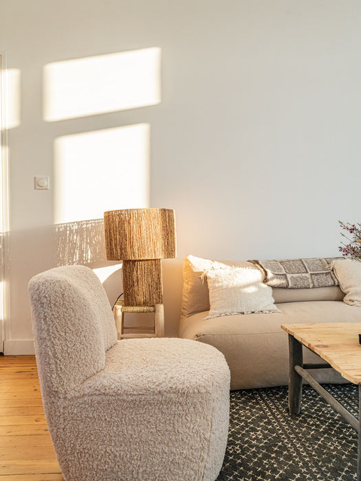 Salon de l'appartement de la Maison Cachée,  Gite, Baie de Somme,  Airbnb, booking.com, Ault 