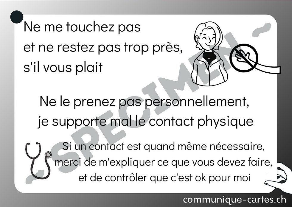 Miniature : Ne me touchez pas