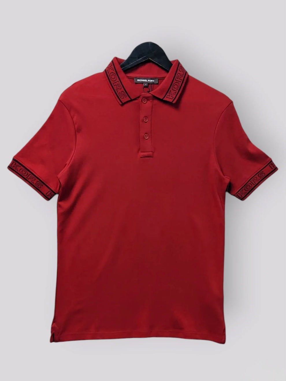 Michael Kors Red Polo Tee – XL