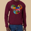 Thumbnail: African Patchwork Mouse Face Sweatshirt