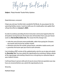 Email template in scaffolded outline format, showing subject line and body structure for a cold outreach email