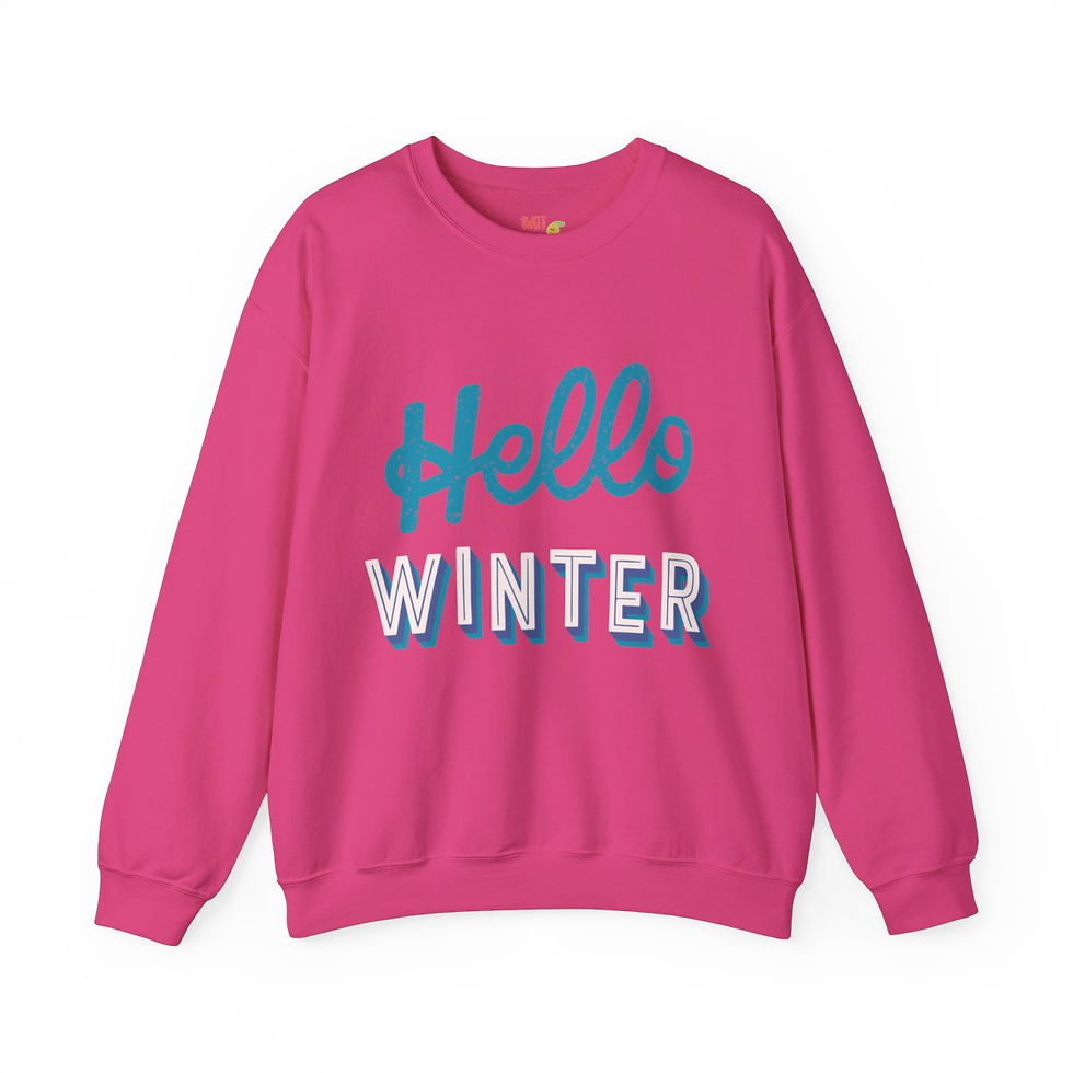 Thumbnail: Layered Winter Unisex Heavy Blend™ Crewneck Sweatshirt
