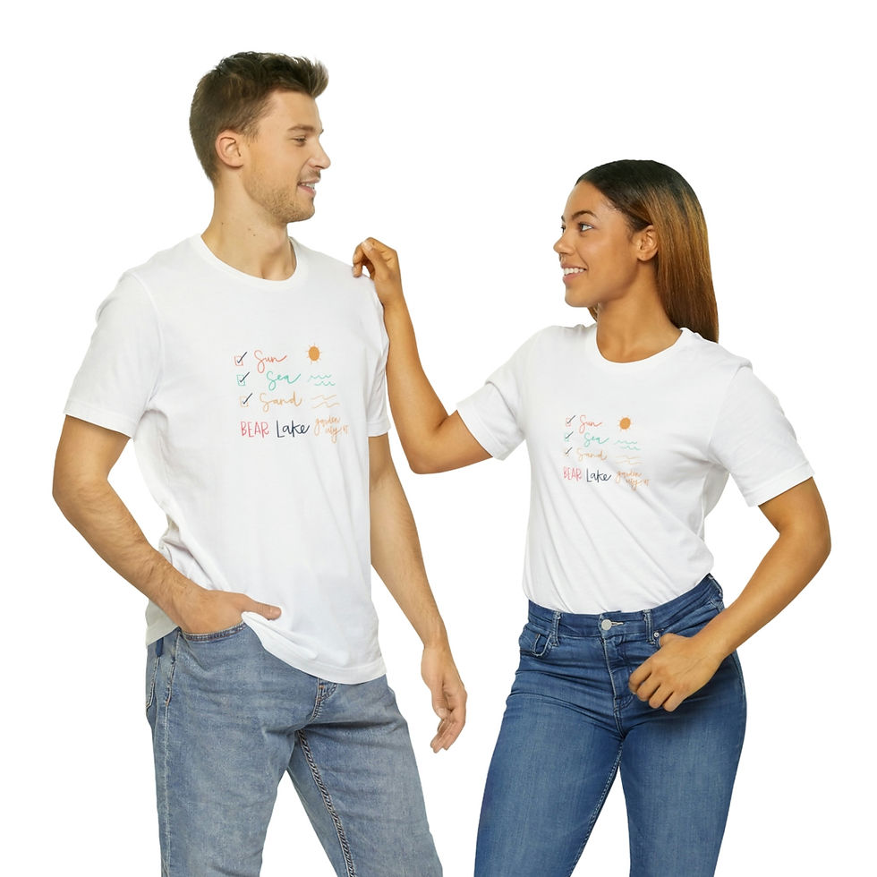 Thumbnail: Unisex Sun Sea Sand Jersey Short Sleeve Tee