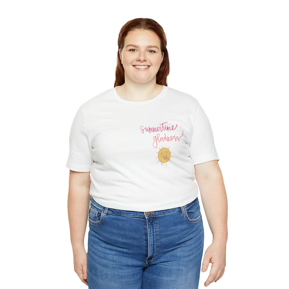 Thumbnail: Unisex Summertime Gladness Jersey Short Sleeve Tee