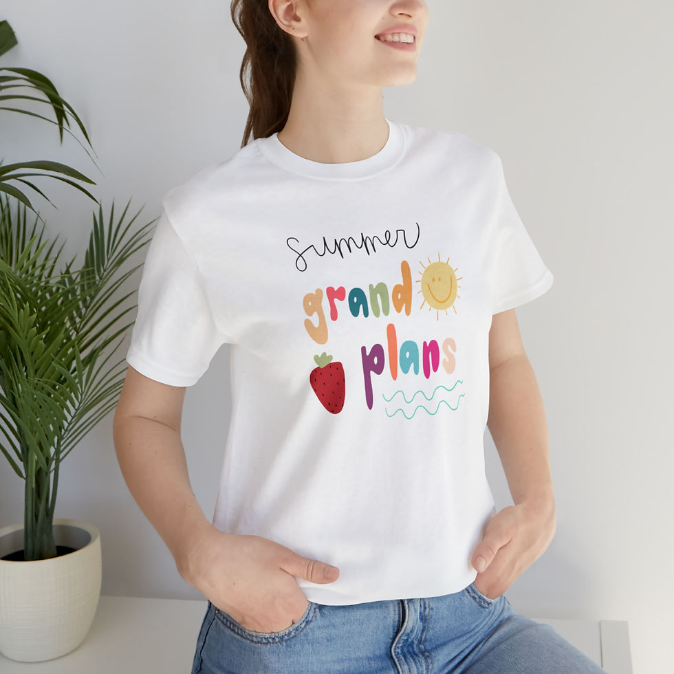 Thumbnail: Unisex Grand Plans Jersey Short Sleeve Tee