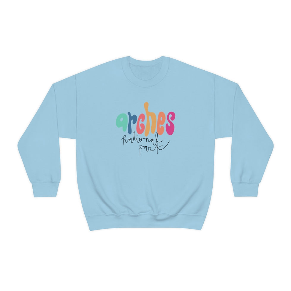 Thumbnail: Unisex Arches NP Heavy Blend™ Crewneck Sweatshirt