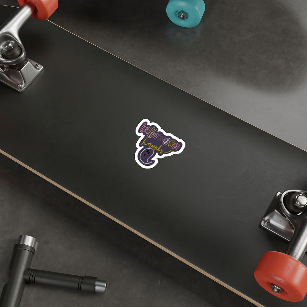 Thumbnail: Halloween Haunts Die-Cut Stickers