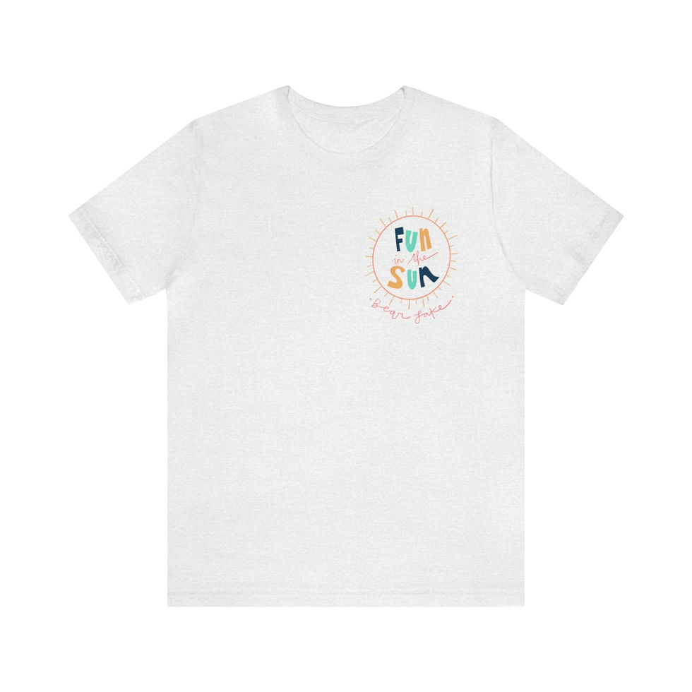 Thumbnail: Unisex Fun in the Sun Jersey Short Sleeve Tee