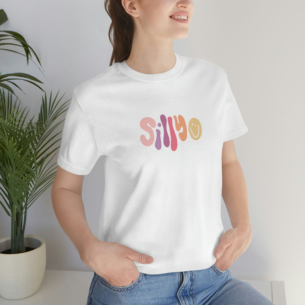 Thumbnail: Unisex Hippie Silly Jersey Short Sleeve Tee