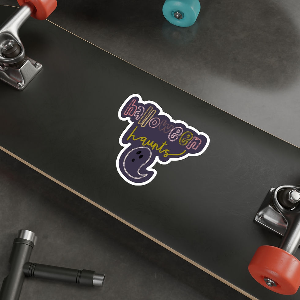 Thumbnail: Halloween Haunts Die-Cut Stickers