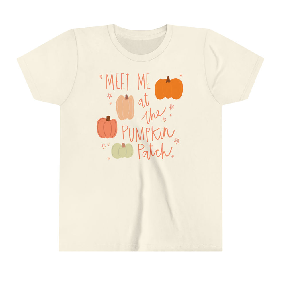 Youth Pumpkin Patch Short Sleeve Tee