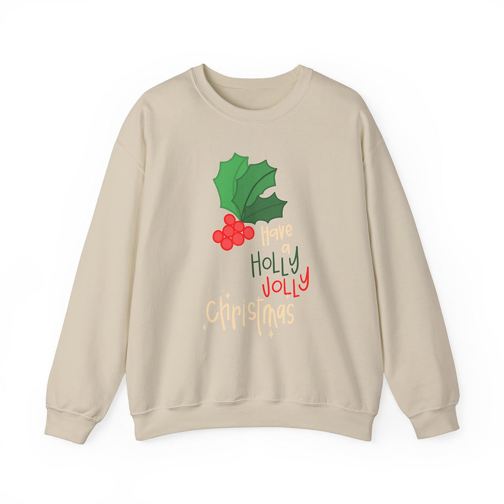 Thumbnail: Have a Holly Jolly Christmas Crewneck Sweatshirt