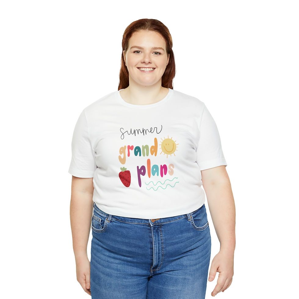 Thumbnail: Unisex Grand Plans Jersey Short Sleeve Tee