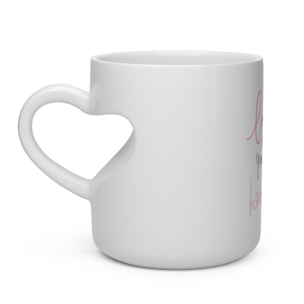 Thumbnail: Love With Your Whole Heart Shape Mug