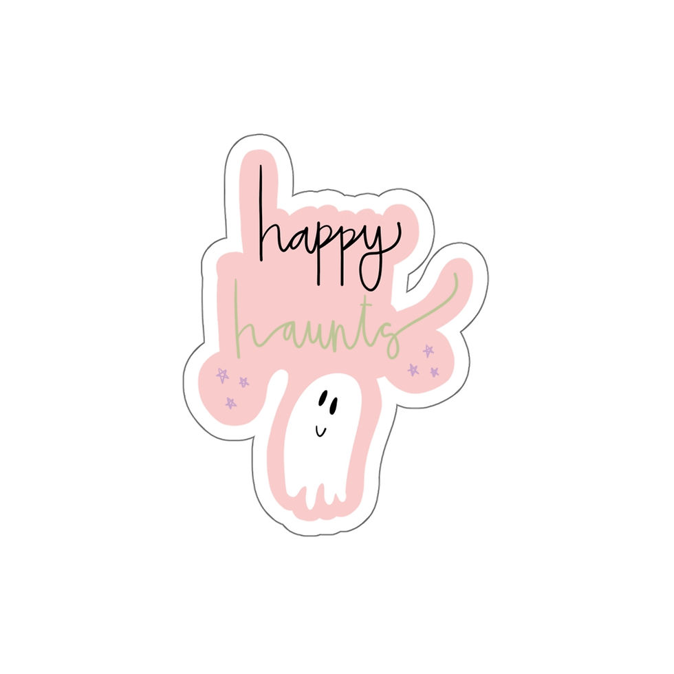 Thumbnail: Happy Haunts Die-Cut Stickers